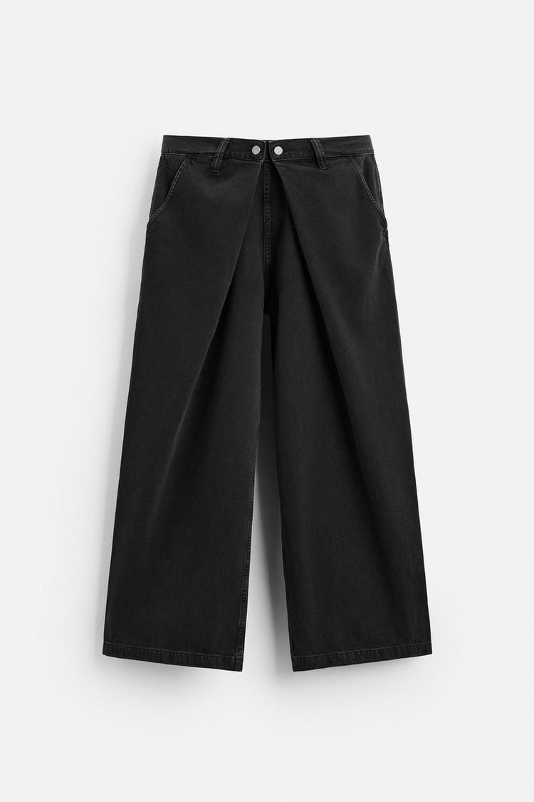 スーパーバギーフィットジーンズ - ブルー/グリーン | ZARA
