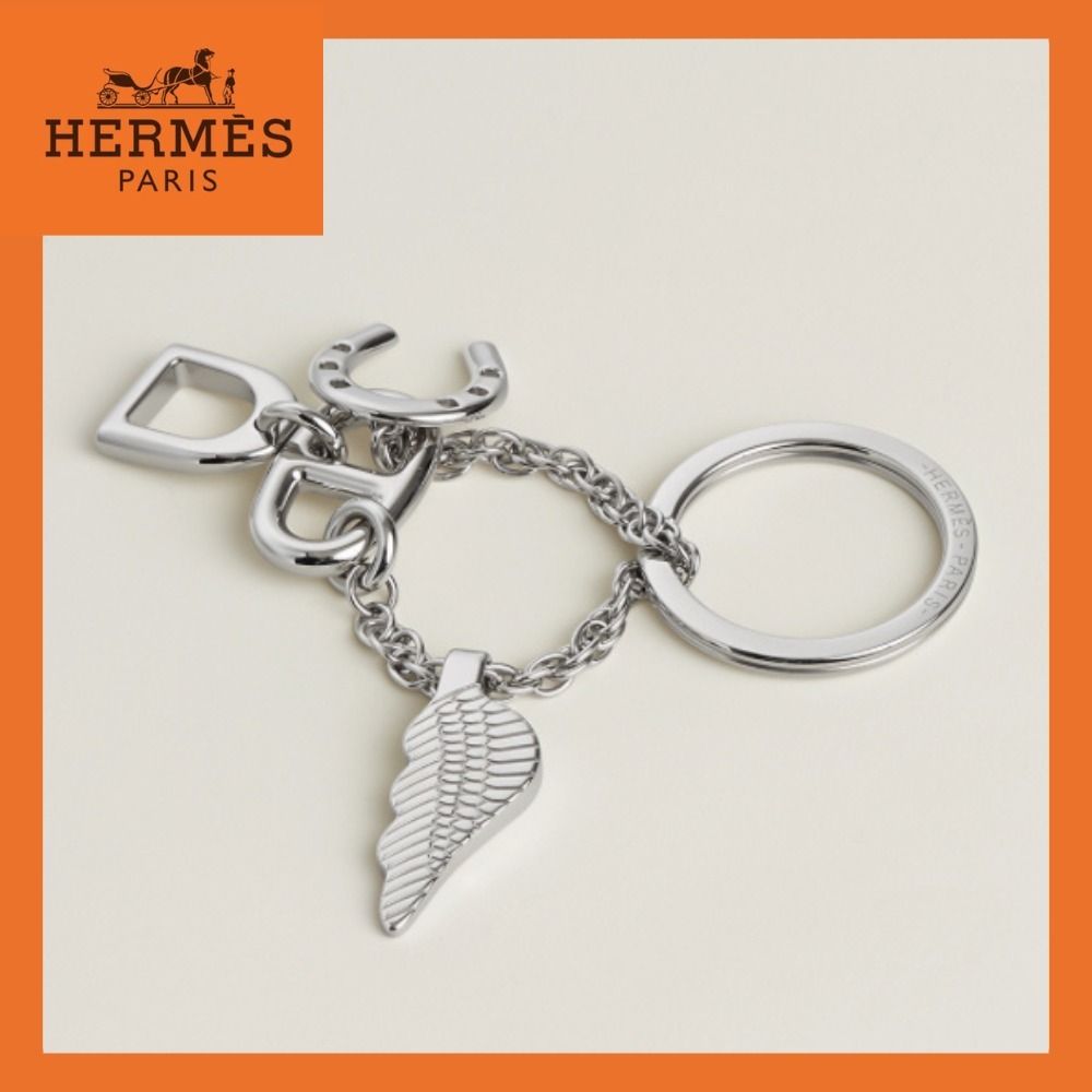 持つたび感じる上質感☆【HERMES】Bon Voyage キーリング