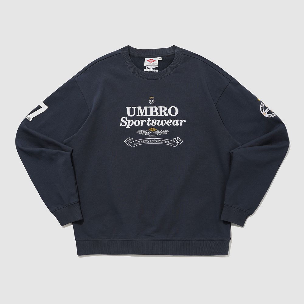 25SS☆DAY6着用]☆UMBRO☆HBL British Casual Sweatshirt☆人気