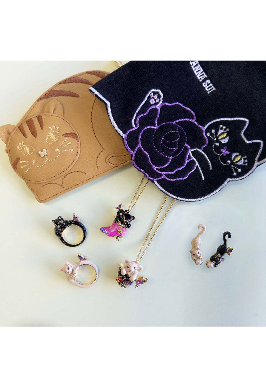 ANNA SUI】即対応 白猫モチーフ リング (ANNA SUI/指輪・リング
