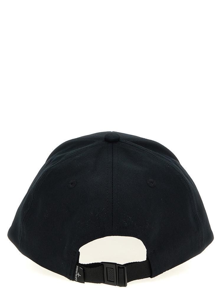 STONE ISLAND】 レディース キャップ 帽子 黒 (STONE ISLAND