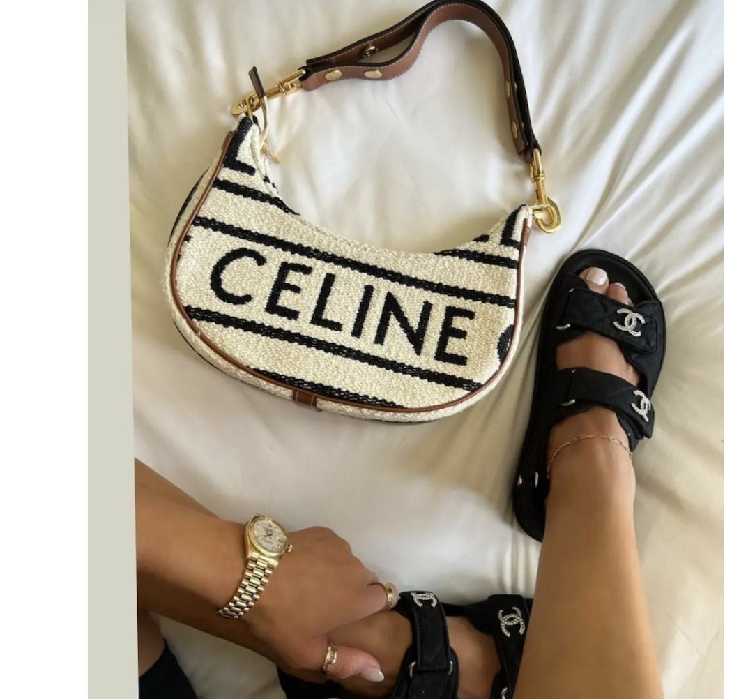 【VIPセール】CELINE セリーヌ 限定数量セール！AVA バッグ VIPセール！ラスト】CELINE（セリーヌ）ロゴ入りミディアムAVA