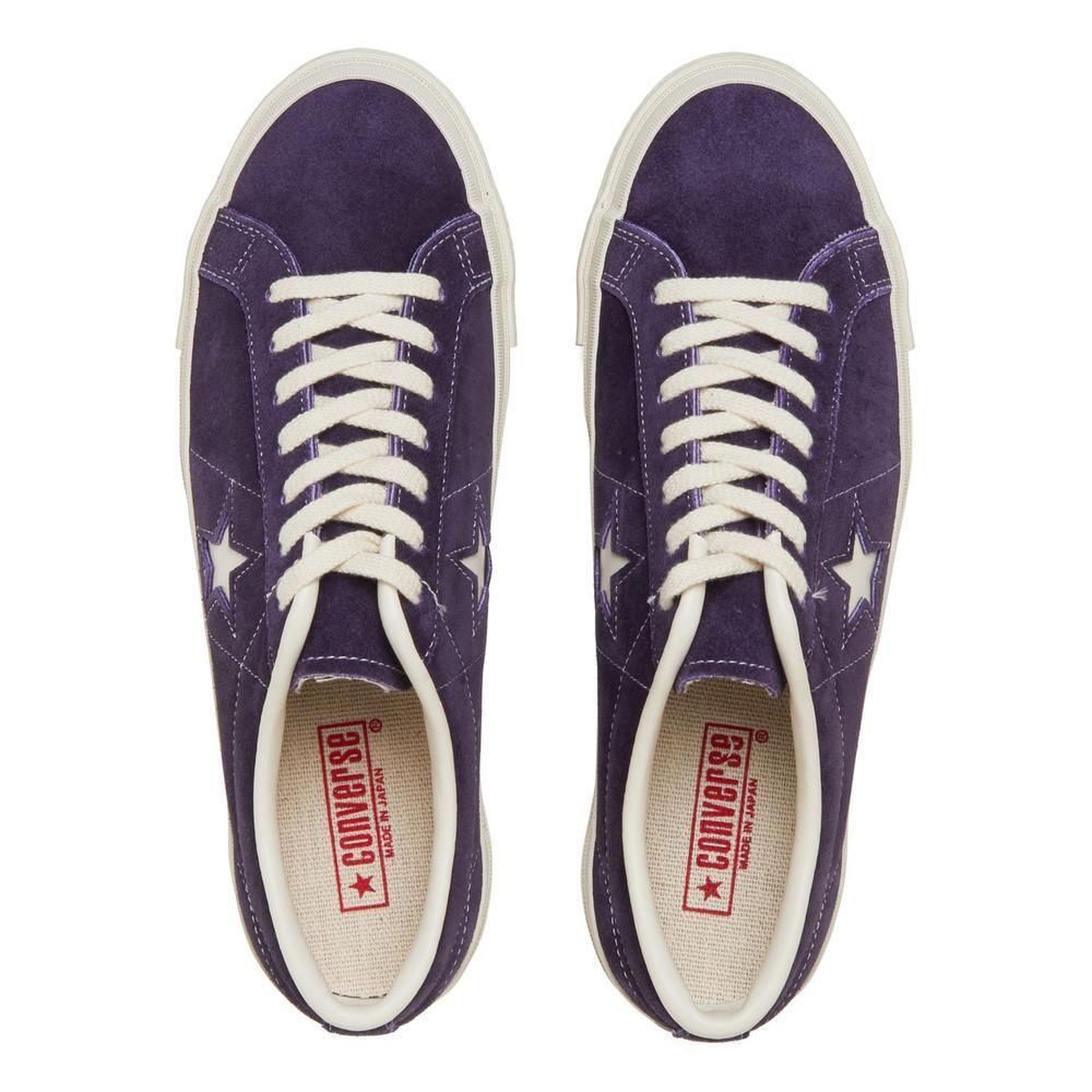 【CONVERSE】ONE STAR J SUEDE PURPLE 国内発送 ONE STAR J SUEDE / FC / ワンスター J スエード ／ FC