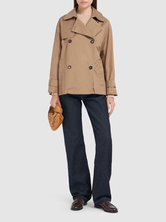 未使用品 MaxMara The Cube ショート トレンチコート 34 - メルカリ