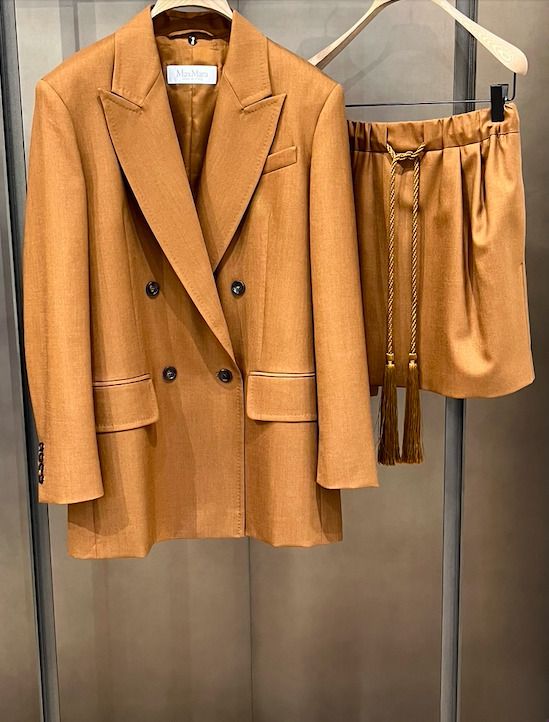 MaxMara パランカ ウールモヘアシルクオリンピアジャケット