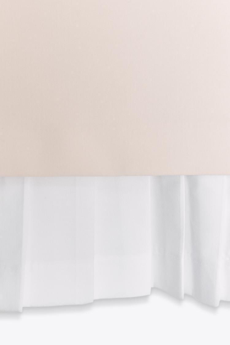ZARA コンビポプリンショートワンピース 2305/554 (ZARA