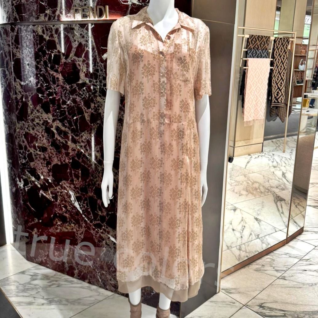 ♡関税送料込♡Fendi シルクドレス/ワンピース