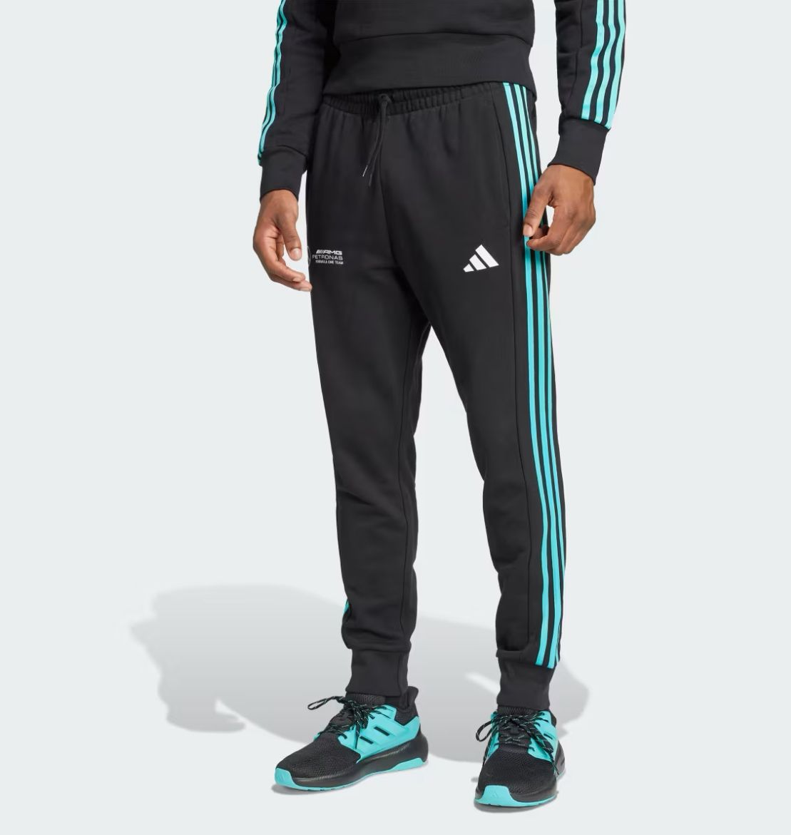 【最安値】 送関込み☆adidas x メルセデスコラボ☆F1チーム トラックパンツ パンツ