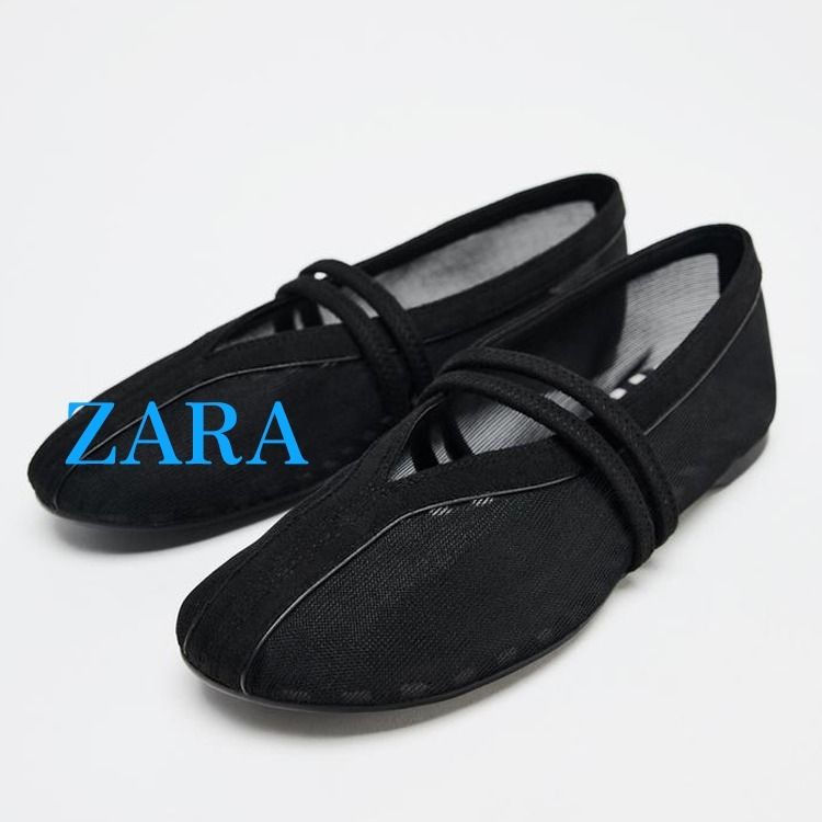 お値下げ中 ZARA ストラップ付きシューズ 37