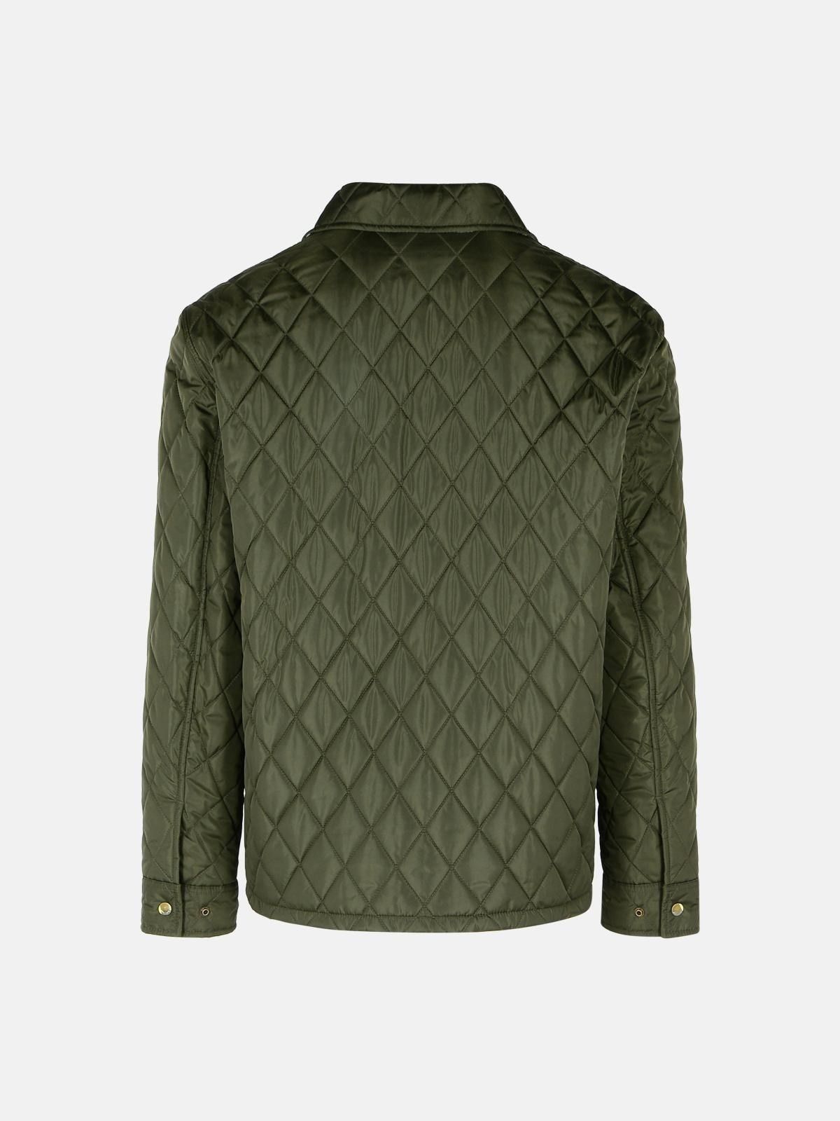 Burberry】キルティングナイロン ベルトン オーバーシャツ