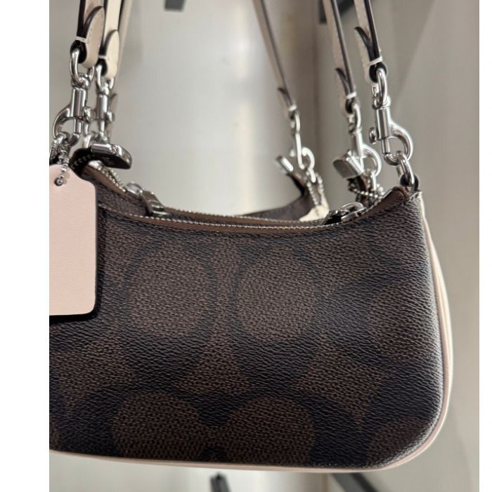 COACH】コーチ グラフィック・テリ ミニ クロスボディーバッグ