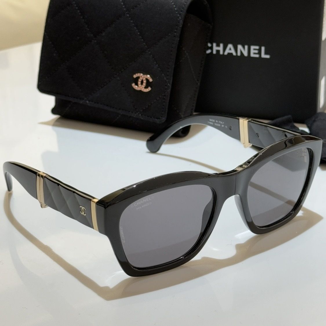 限定セールをすべて おしゃれ＊小顔効果♪【CHANEL】スクエア シェイプ アイウェア 小物