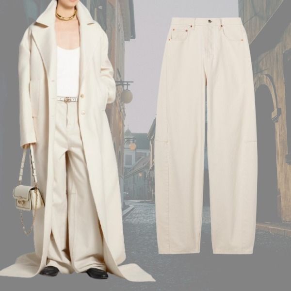 【GUCCI】レディース☆バルーン デニムパンツ BLACK Gucci】バルーン デニム パンツ (GUCCI/デニム・ジーパン