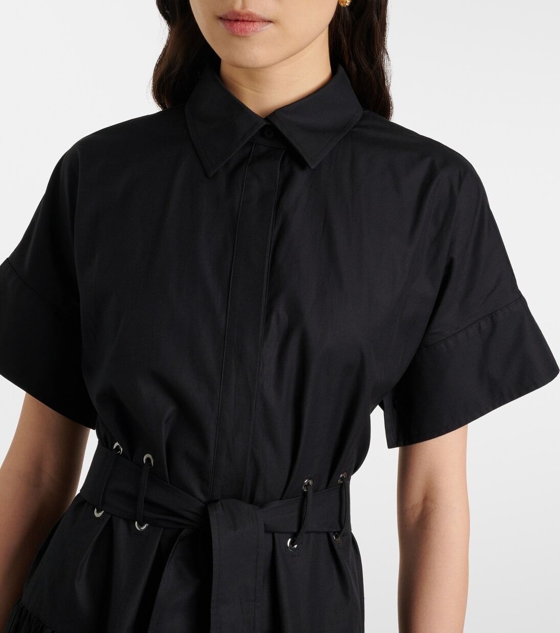 Max Mara コットン ワンピース Agoraio Max Mara マックスマーラ AGORAIO ポプリンシャツドレス 関税込