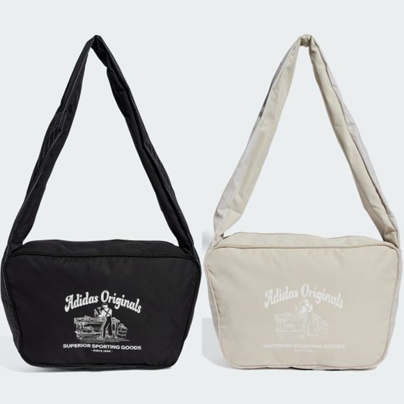 人気ショルダーバッグ【ADIDAS】Originals S BAG★2色 adidas】2色展開 ウォバッシュ ラージ クロスボディバッグ