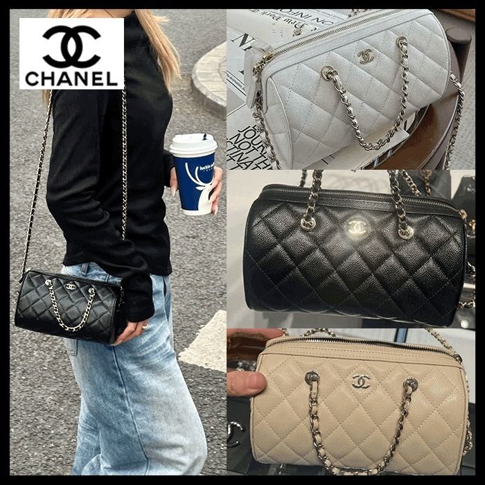 【外ポケットが可愛い】CHANEL ショルダーバッグ 25P 可愛いチャーム付き】CHANEL25Pチェーンウォレット (CHANEL