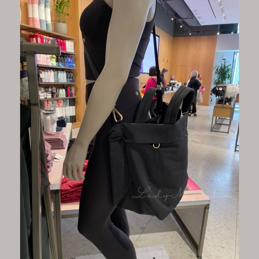 lululemon】On My Level トートバッグ 20L☆3WAY仕様 ナイロン