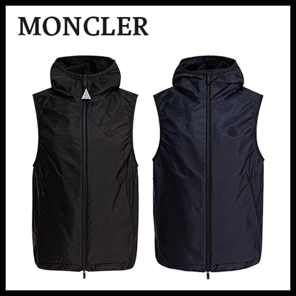 直営店買付【MONCLER】ESTAGNOUR ダウンベスト 撥水ナイロン 楽天市場】モンクレール ダウン ダウンベスト メンズ ロゴ