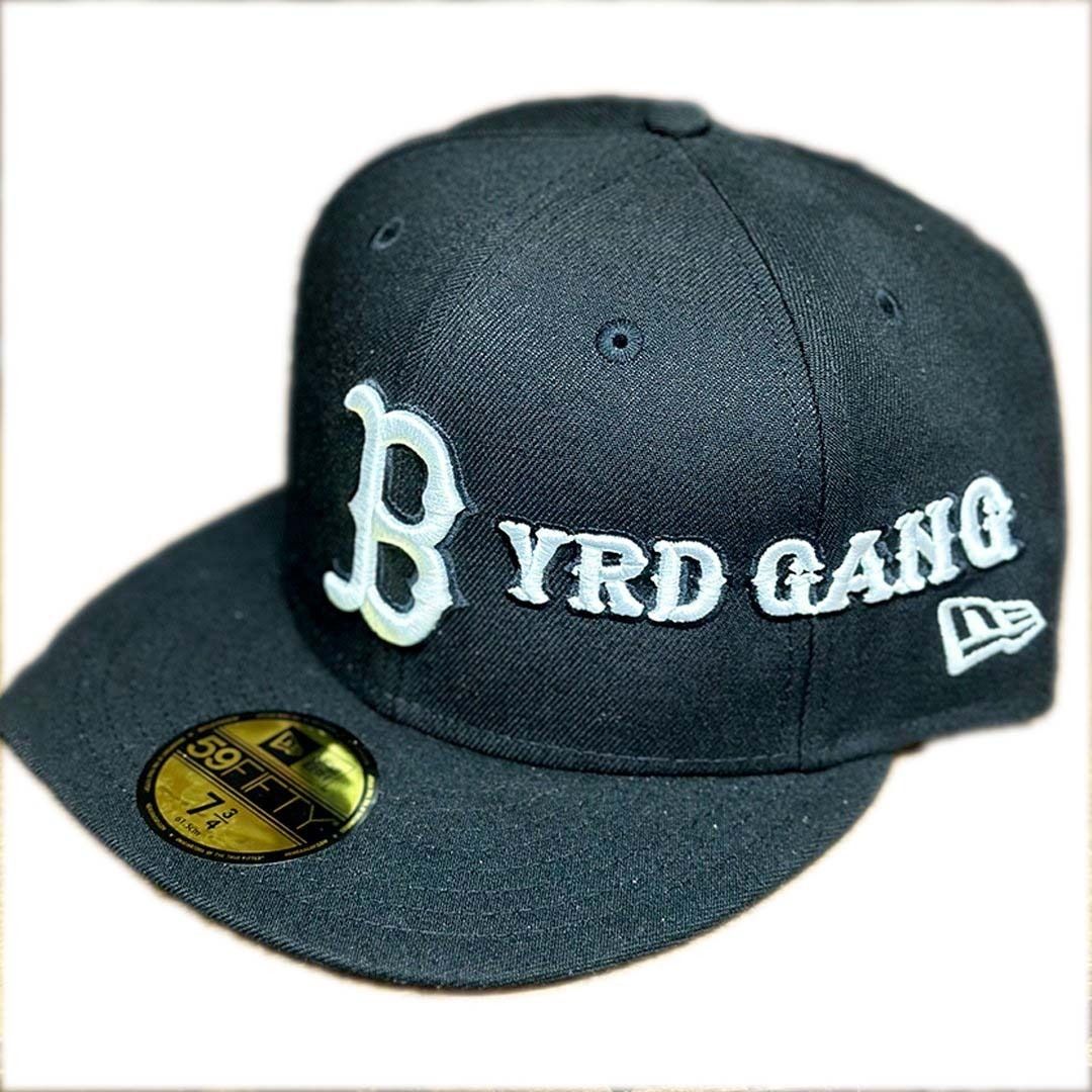 POPUP 限定 JIM JONES NEW ERA 59FIFTY BYRD GANG BLACK WHITE