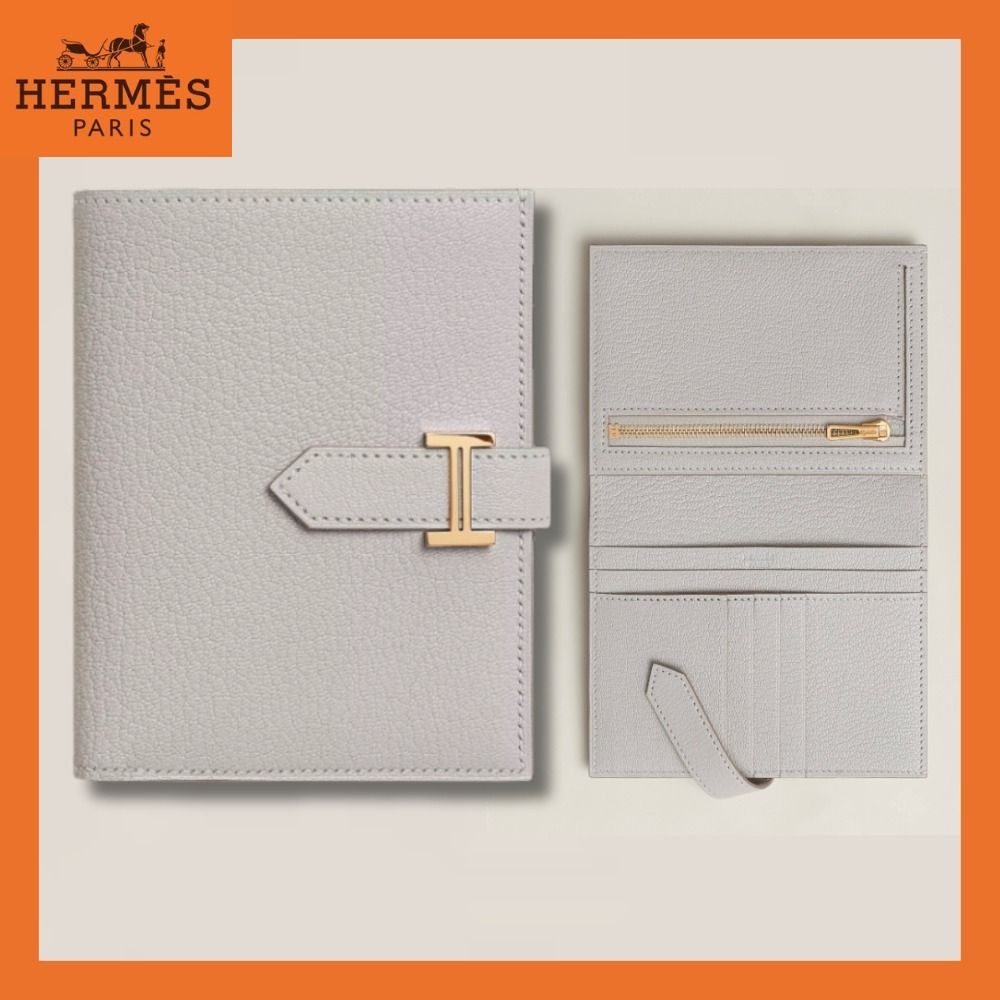 洗練された佇まい☆【HERMES】ベアン コンパクト 二つ折り財布