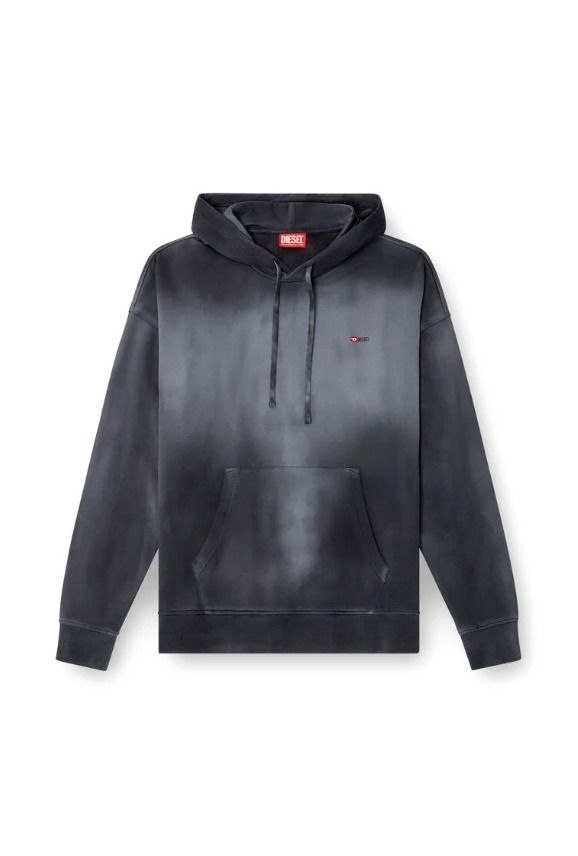 DIESEL★S-ロブ-フード-R2 フェード フーディー 関税込】◇DIESEL ディーゼル◇s-rob-hood-r2 ロゴ パーカー
