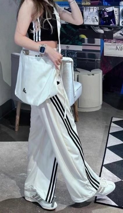★人気★ adidas Originals ダンスDKパンツ white ADIDAS】Originals ダンスDKパンツ white☆追跡可 (adidas