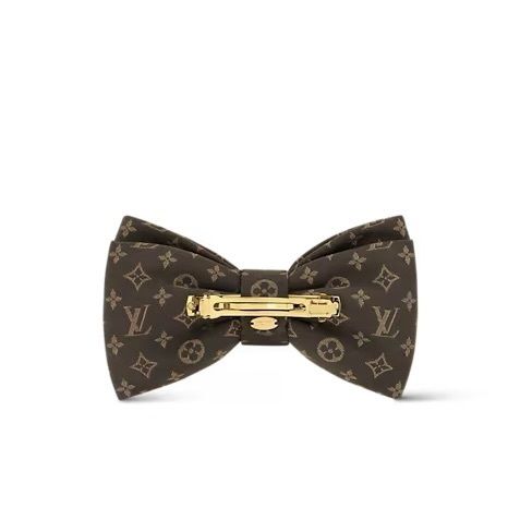 簡単アレンジ☆【Louis Vuitton】バレッタ LV プリティ ボウ