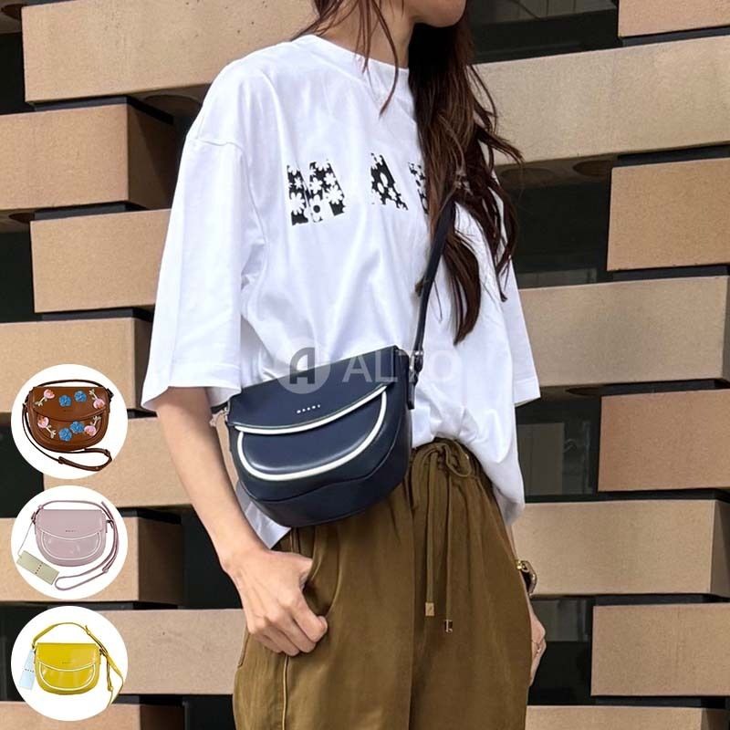 残りわずか★MARNI★クロスボディバッグ MARNI KIDS クロスボディバッグ ショルダーバッグ エコレザー