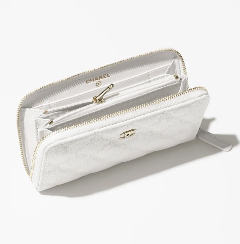 【CHANEL】 ロングジップウォレット 2025年春夏 2025春夏新作♡【CHANEL】クラシック ジップ 財布 (CHANEL/長