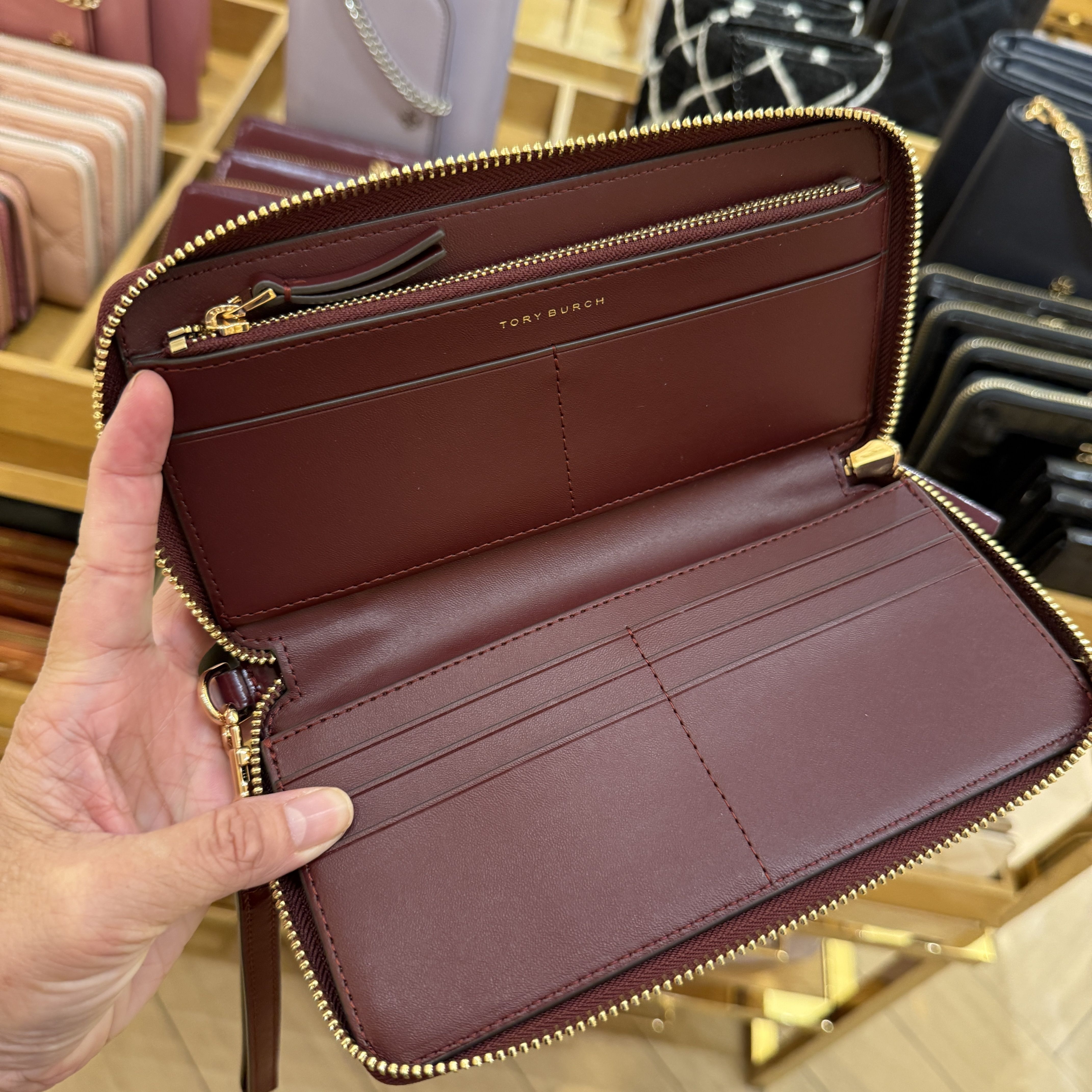 楽天市場】トリーバーチ 長財布 TORY BURCH レザー エマーソン