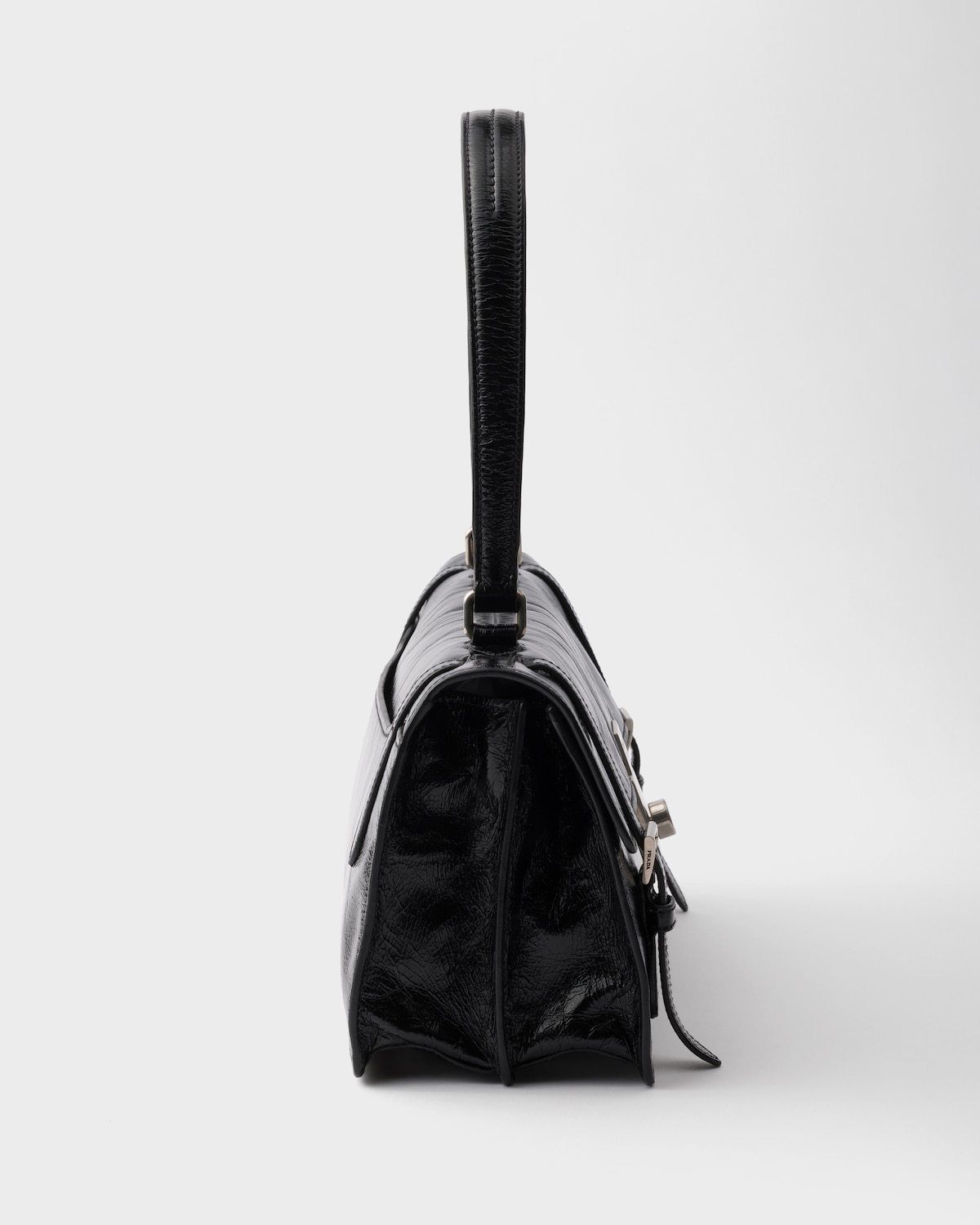 新作【PRADA】プラダ ミディアム レザー ハンドバッグ 直営買付 新作【PRADA】プラダ ミディアム レザー ハンドバッグ 直営買付