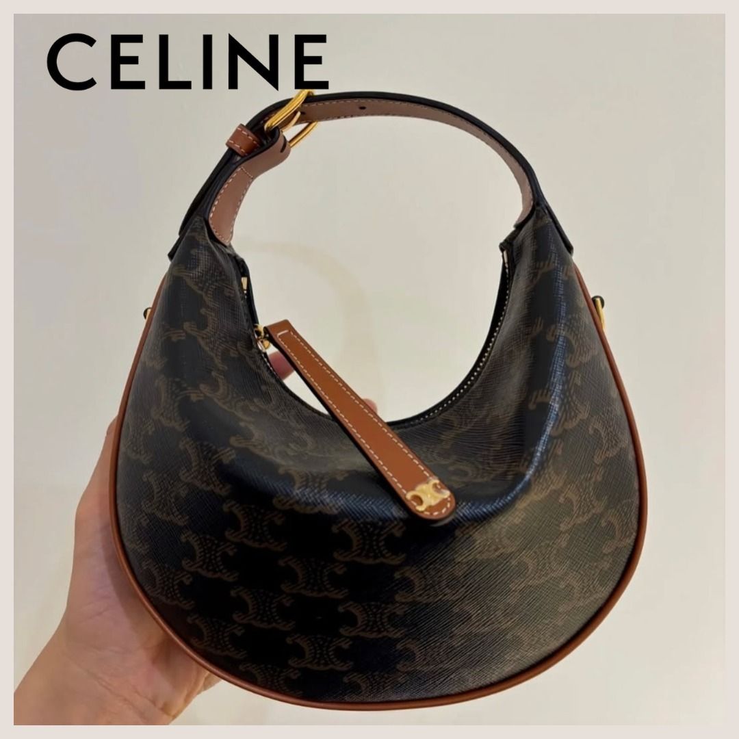 【VIP&関税込】CELINE ティーン ルル トリオンフ キャンバス CELINE】ティーン ルル トリオンフ キャンバス バッグ 2025SS