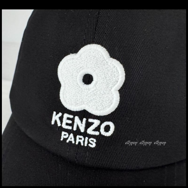 KENZO フラワー ロゴ キャップ ケンゾー 帽子 (KENZO/キャップ