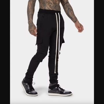 ミニマル) mnml CARGO DRAWCORD PANTS OLIVE (LS:PANTS)(COLOR