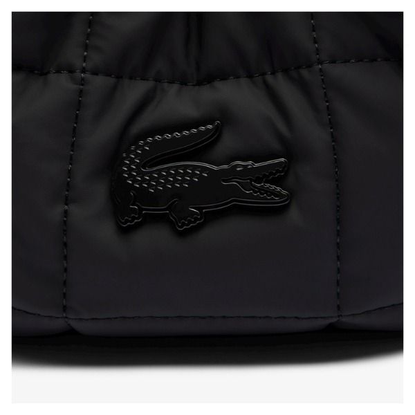 LACOSTE】ナイリアキルティングバケットショルダーバッグ