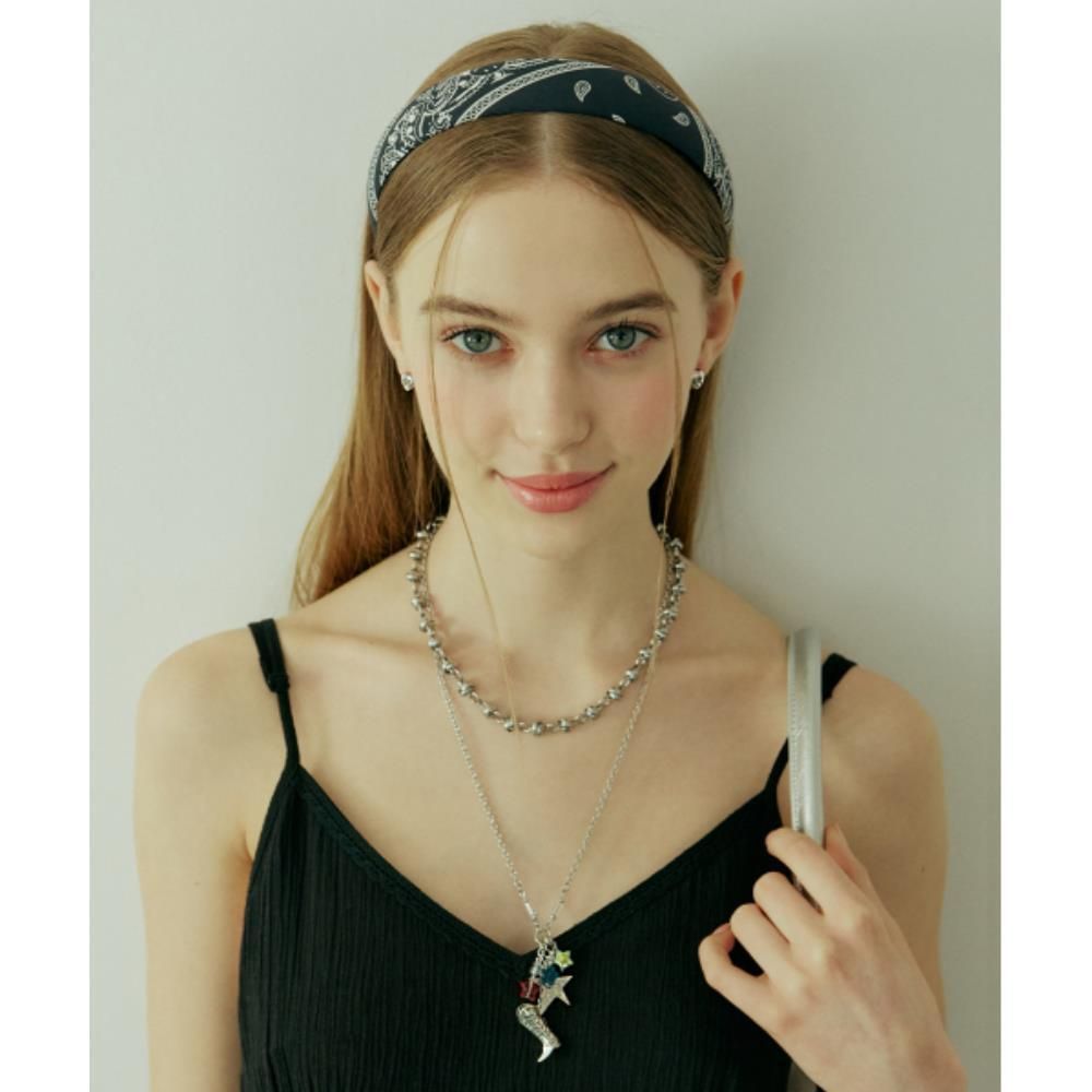 ◇VVV◇ Western Star Boots Surgical Chain Necklace 25SSNK120