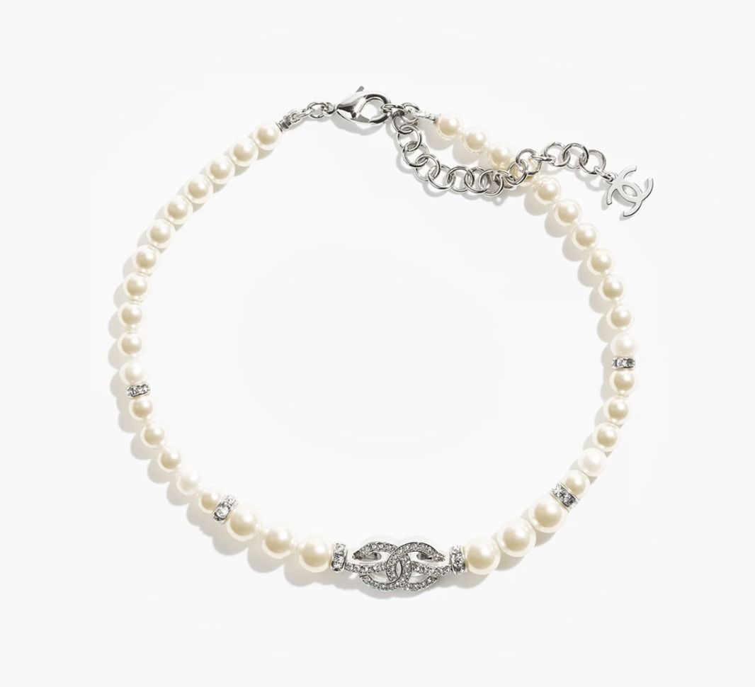 上品且つ華やか♡【CHANEL】ネックレス パール CCロゴ CHANEL】華やかなパールデザイン☆CCロゴ ネックレス (CHANEL