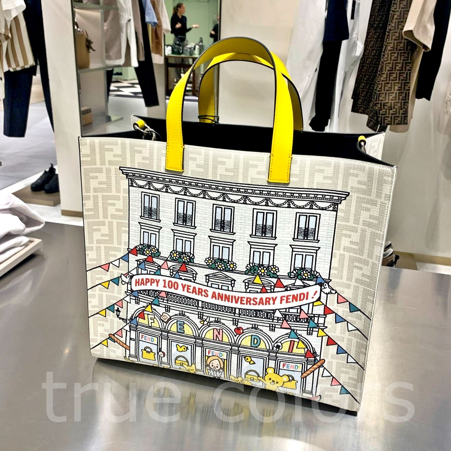 FENDI 25SS TAROUTコラボ Silvia and The Baguette トートバッグ