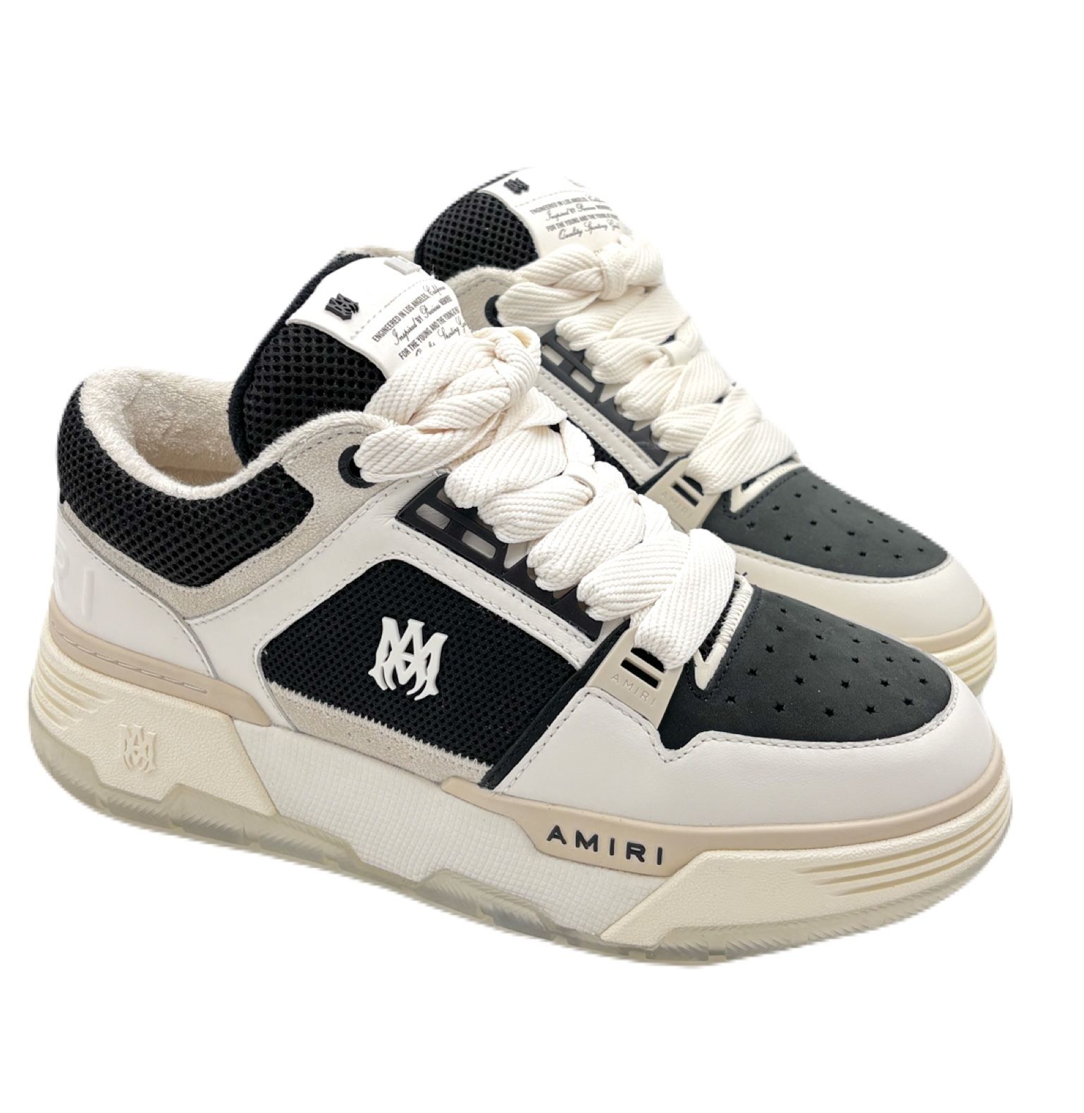 国内配送【AMIRI】 MA-1 レザー メッシュ スニーカー MA-1 SNEAKER | AMIRI