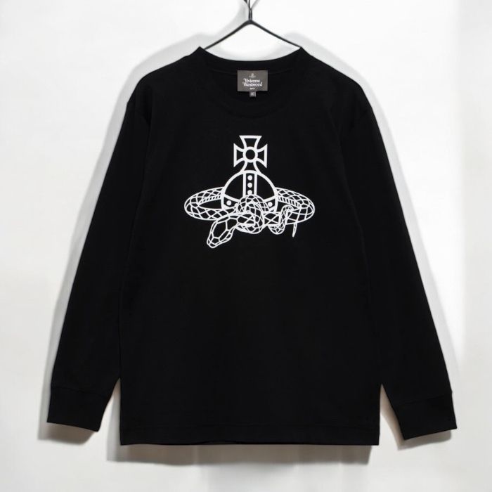 関税込 国内発送 [Vivienne Westwood] スネーク ロング Tシャツ