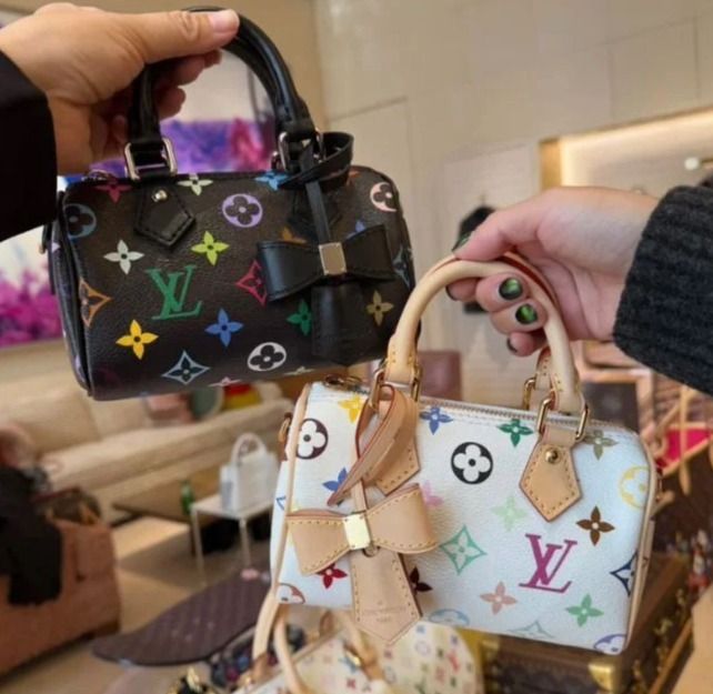 Louis Vuitton《村上隆限定コラボ☆》バッグ ナノスピーディ