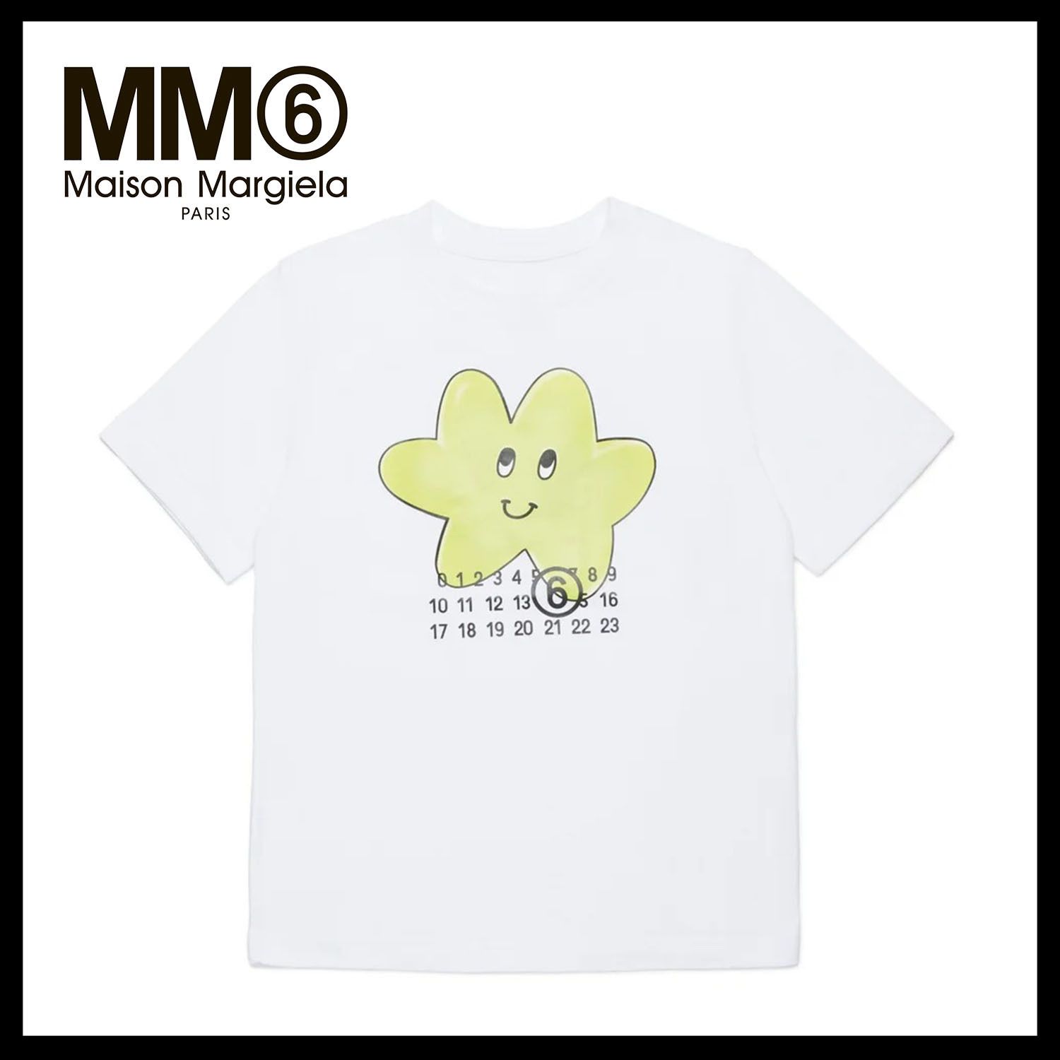 ◆MM6 Maison Margiela◆ハッピースター Tシャツ (大人もOK) MM6 MAISON MARGIELA エムエムシックス メゾン マルジェラ