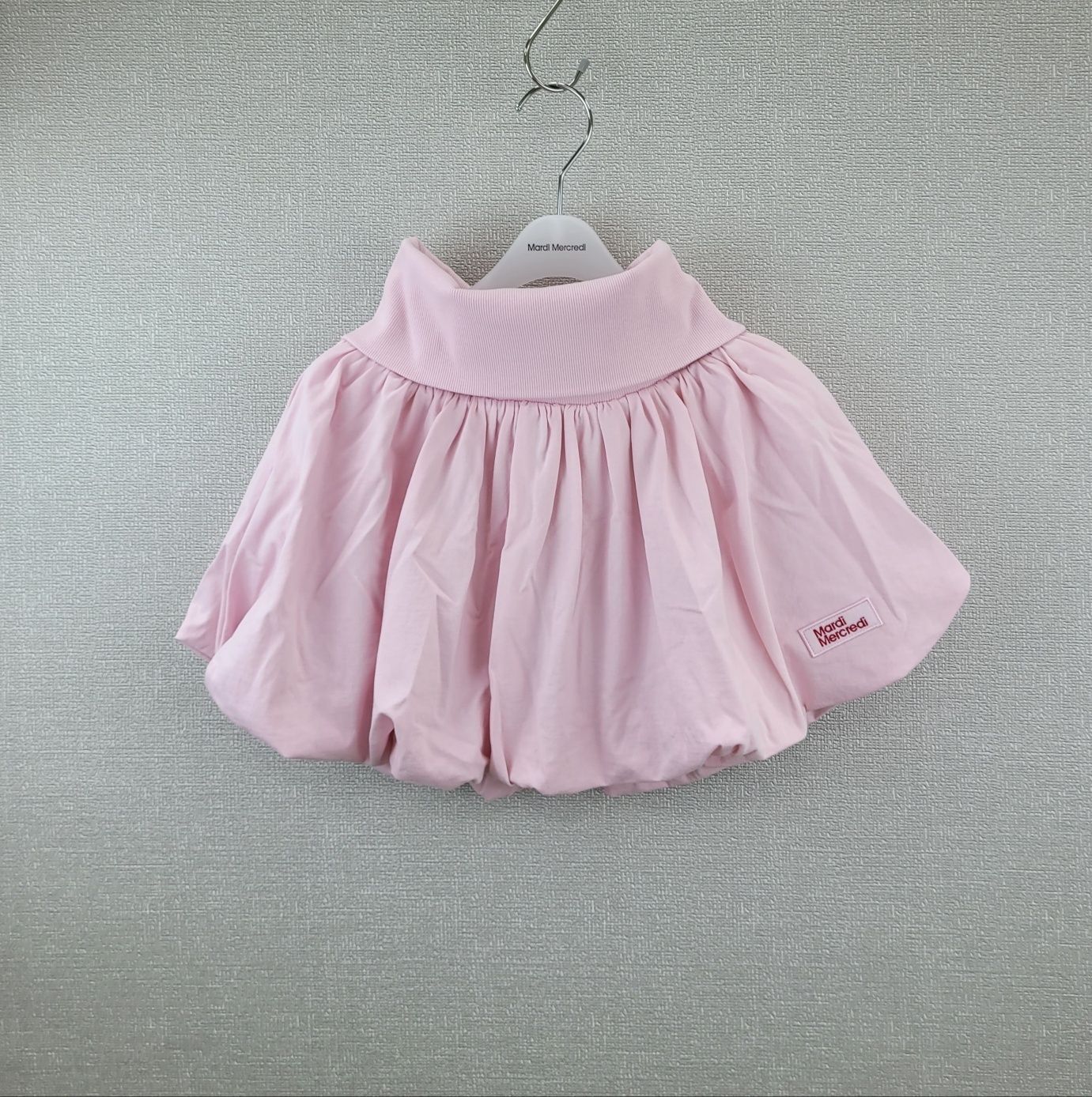 ○Mardi Mercredi○VOLUME MINI SKIRT_PINK (Mardi Mercredi