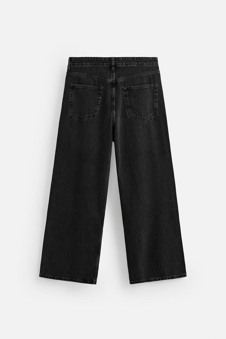 ZARA】スーパーバギーフィットジーンズ ブラック 0840/464/800