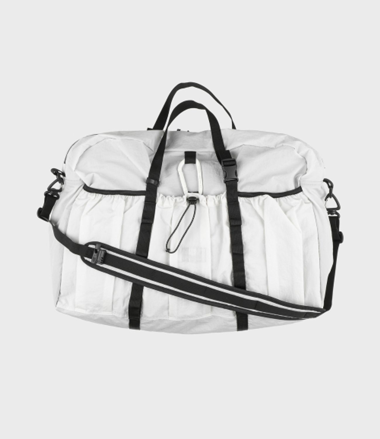 mmo boston bag 095 nylon wrinkle white (ボストンバッグ) 116804831 