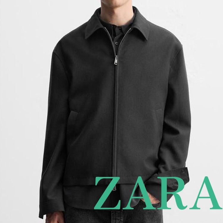 ZARA WOMAN COLLECTION ウール混ジャケット