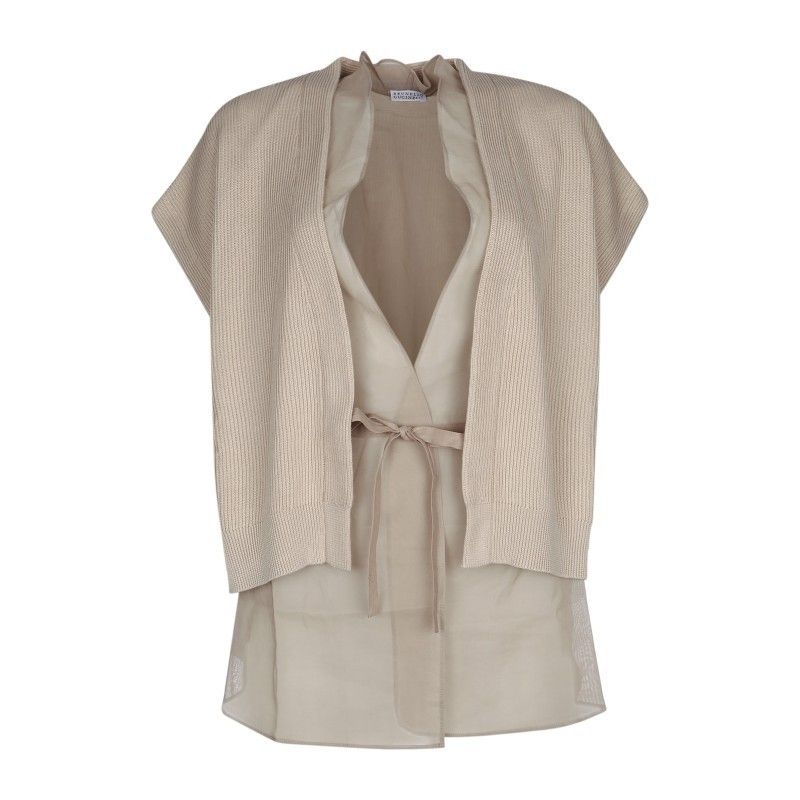 BRUNELLO CUCINELLI SS25 CARDIGAN (M19257716 C8050) (BRUNELLO