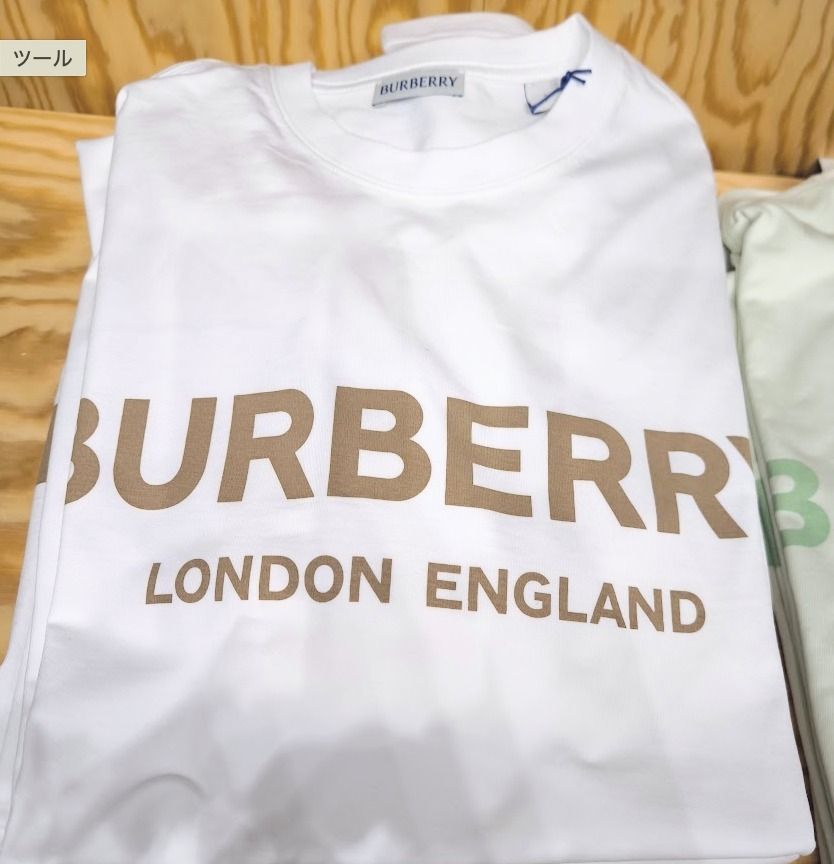 BURBERRY☆DHL発送♪コットンTシャツ☆ELLISON CHK F2AEA425-EE8B-4013-9457-