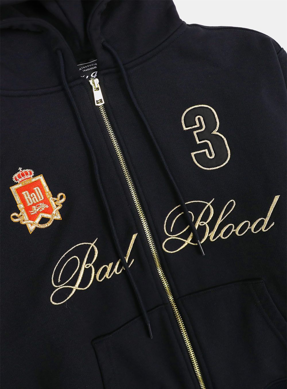 男女共用] BADBLOOD☆Royal Classic Hood Zip-Up☆ジップアップ
