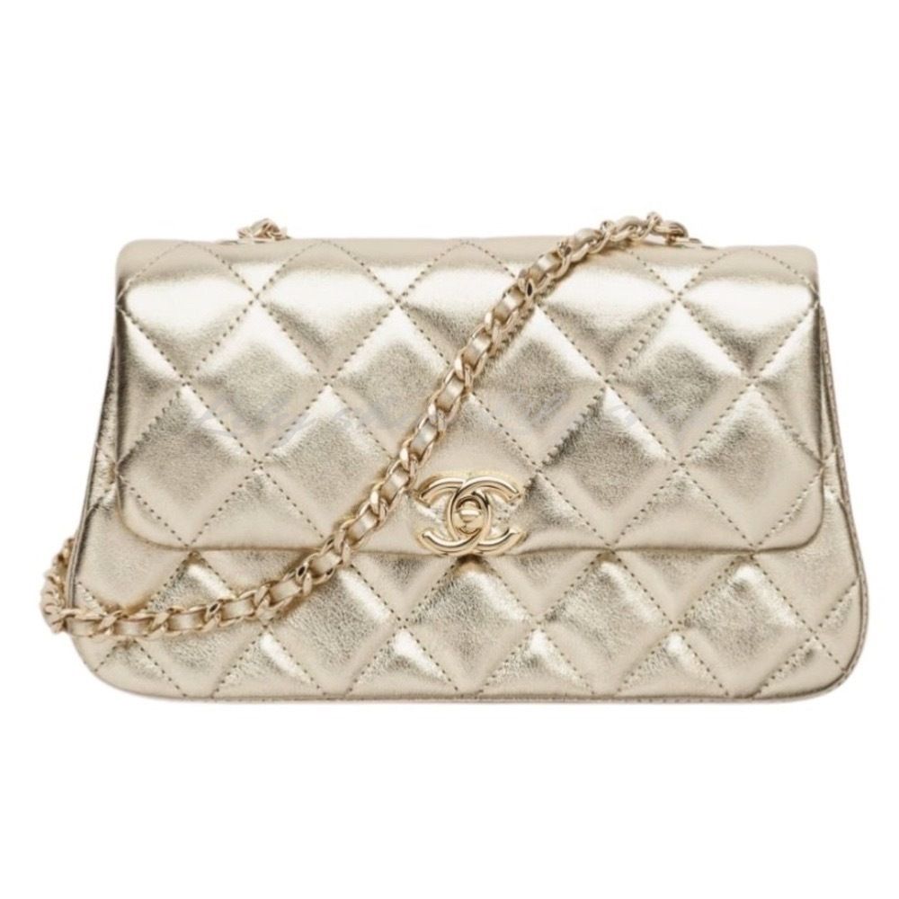 【季節感まとう上品】CHANEL ショルダーバッグ・ポシェット 季節感のあるツイード素材♪】CHANEL ミニフラップ バッグ